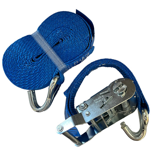 Ratchet Strap / Load Strap with Claws - 35mm / 6m - 1000kg lashing capacity